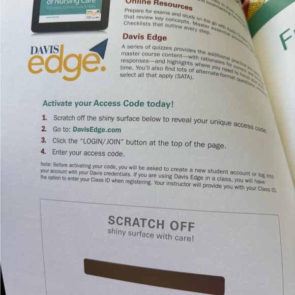 Nursing Textbook: Fundamentals of Nursing Care Concepts, connections & Skills - Picture 5 of 5